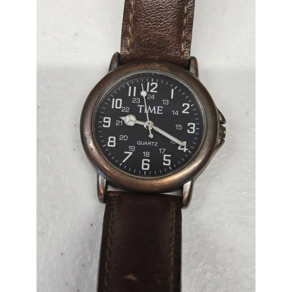 TIME quartz wristwatch